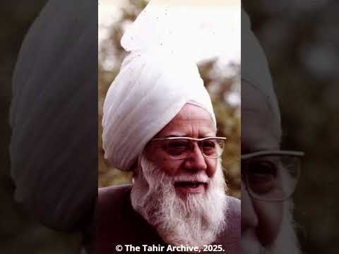 From the Friday Sermon of 4 October 1974 (Hazrat Khalifatul Masih III)