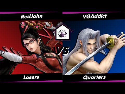 Smash House S1:W3 LQF - RedJohn (Bayonetta) vs. VGAddict (Sephiroth)