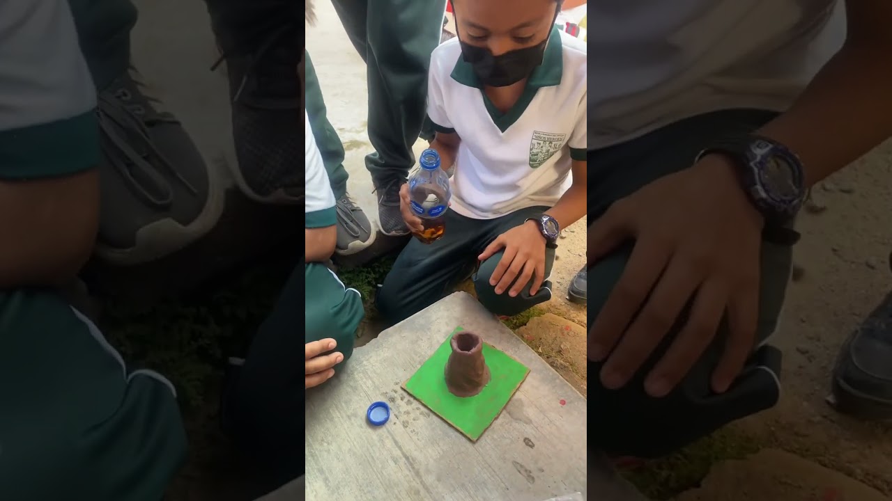 Experimento ciencias naturales.#Volcanes