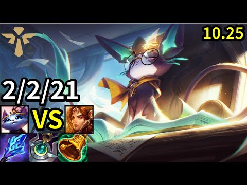 Yuumi Support vs Leona - KR Master | Patch 10.25