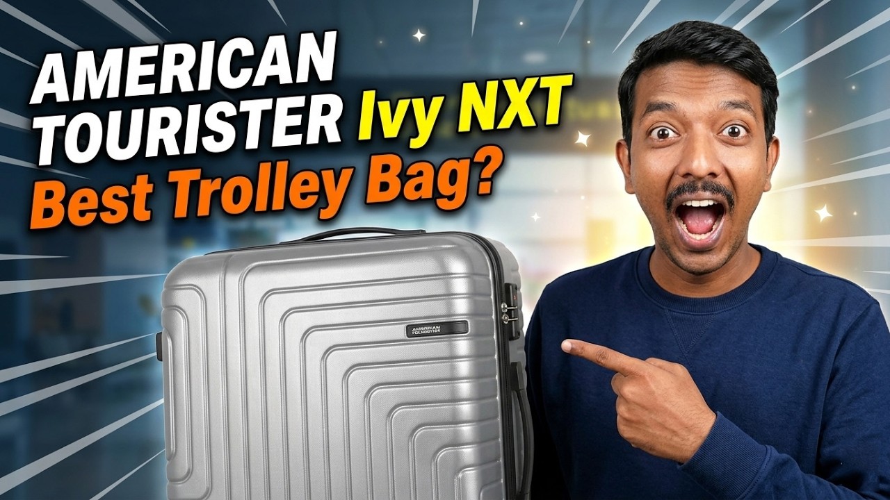 இது வாங்கலாமா? 🤔 American Tourister Ivy NXT 360° Travel Luggage Trolley Bag Review