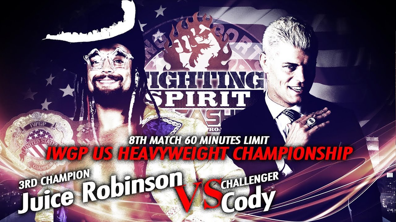 Juice Robinson vs Cody - IWGP US Championship match - Trailer