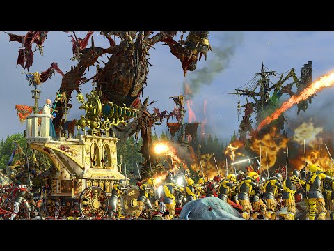 Warhammer Battle - VAMPIRE COAST vs THE EMPIRE
