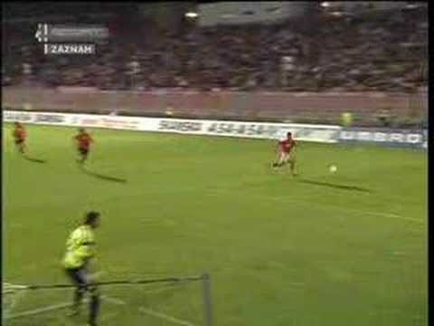 1. FC Brno - Slavia Praha 1:0