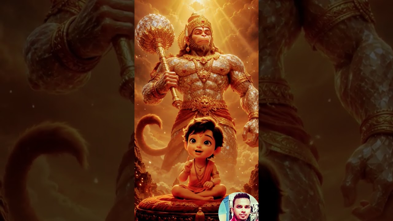 जहाँ हनुमान जी का नाम, वहाँ हर संकट दूर 🙏🚩 | #hanuman #shorts