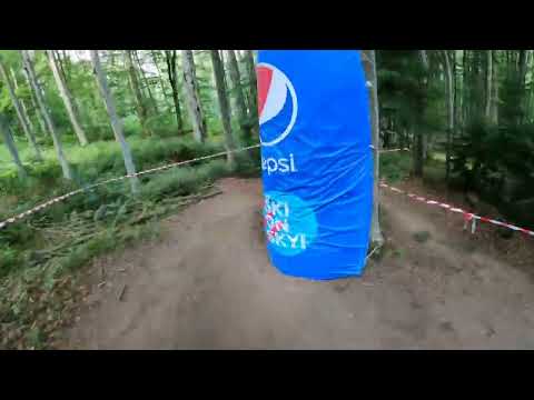 National Downhill Cup #2 Sinaia (Final run without front brake and rebound)