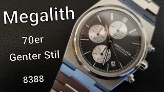 Megalith Chronograph 8388 / PRX Hommage / deutsch