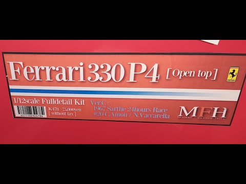 Thumbnail for 1/12 kit mfhk478 Ferrari 330 P4 spyder model factory hiro by Ferrari 330