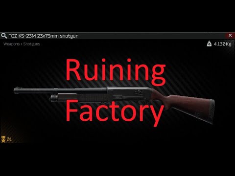 Ruining Factory With Tarkov's New Shotgun