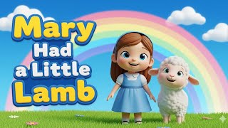 Mary Had a Little Lamb | Nursery Rhyme for Kids | Poems for kids | English Rhymes for Children #poem