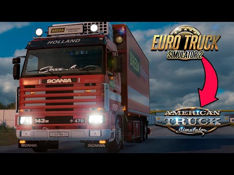 ⭕Scania 143M 470 Combo 6x2 ⚠️ADAPTACION ⚠️1.51 AMERICAN TRUCK SIMULATOR