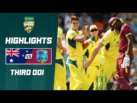 Australia v West Indies 2023-24 | Third ODI