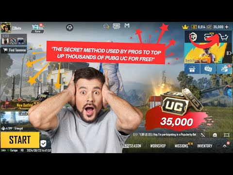PUBG Mobile Free UC 2025 Tutorial 🔥 Get Unlimited UC in PUBG Mobile 2025 😍 Free PUBG Mobile UC