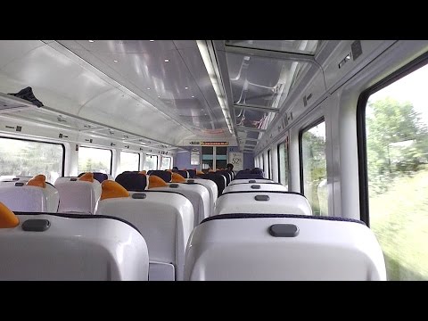 Onboard an IE 22000 Class Intercity Train - Clara Station, Offaly