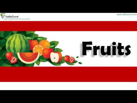 Learn Fruits name for Kids l learning video l fruits
