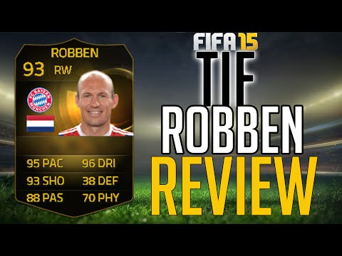 FIFA 15: THIRD INFORM ROBBEN REVIEW! (93) + INGAME STATS! FIFA 15 PLAYER REVIEW!