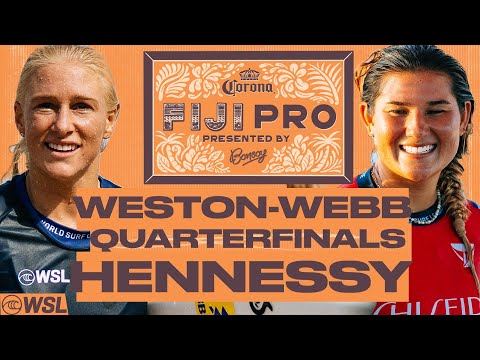 Tatiana Weston-Webb vs Brisa Hennessy | Corona Fiji Pro presented by Bonsoy 2024 - Quarterfinals