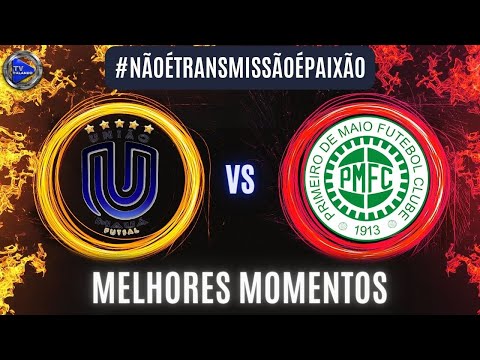 UNIÃO MAUÁ X PRIMEIRO DE MAIO SUB 14 MELHORES MOMENTOS AO VIVO FPFS