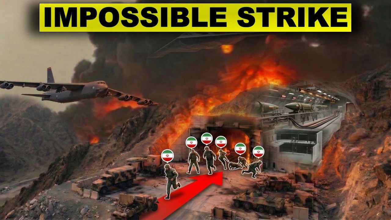 Secret Mega Plant of Iran Have Been Collapsed! Hundreds of Missiles Vaporized Underground