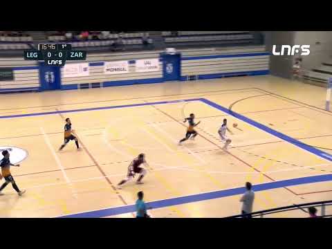 Gol Adri Ortego (0-1) Leganes FS - Sala 10 Zaragoza. J2, 2Div. LNFS