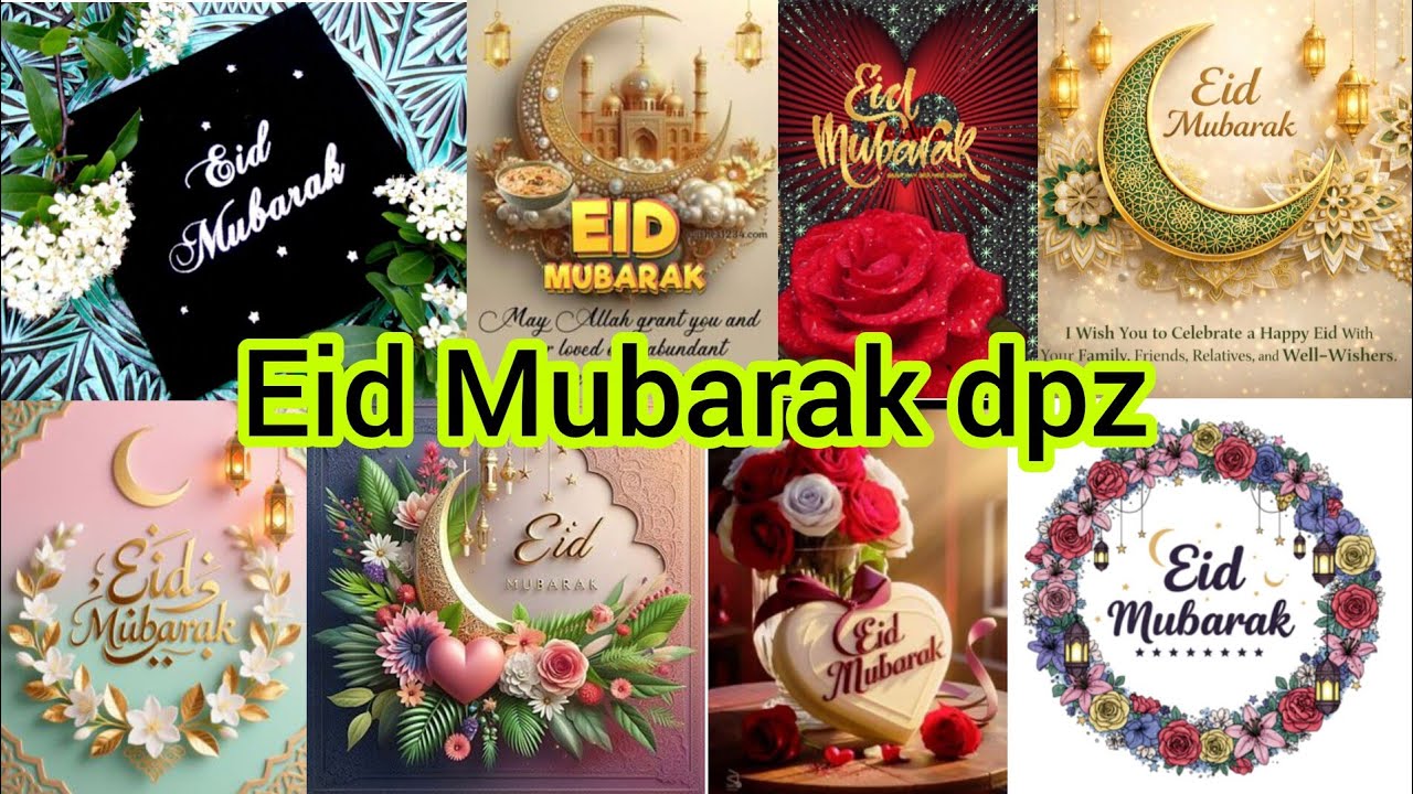 Eid Mubarak dpz 2k26||eid wishes for status||eid mubarak wallpaper #eid 