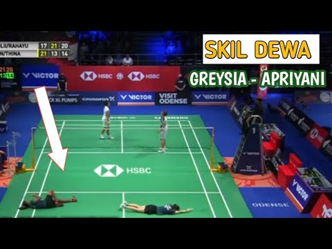 AMAZING PLAY..!! Greysia Polii - Apriyani Rahayu VS Maiken Fruergard - Sara Thygesen | Denmark Open
