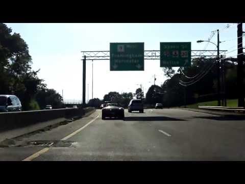 MA 9 (I-95 to I-90) westbound (Part 2/3)