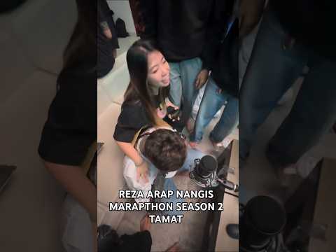 REZA ARAP NANGIS AKHIRNYA MARAPTHON 70 HARI TAMAT #yb #marapthon2 #aaaclan #ybrap