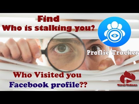Profile Tracker - Who Viewed My Facebook Profile Video