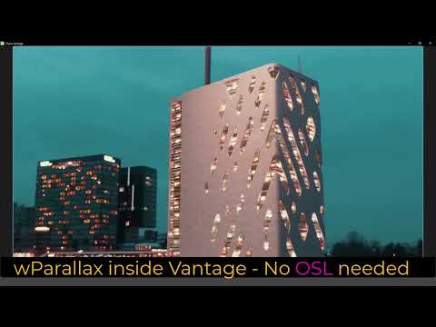 wParallax inside Vantage 2.1 - No OSL needed | 3ds max 2024 |  Chaos Vantage 2.1