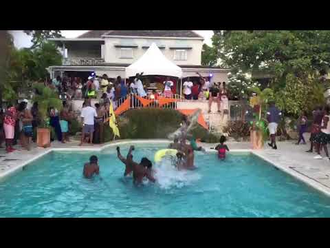 Brutal Crankstar live at big jam pool party