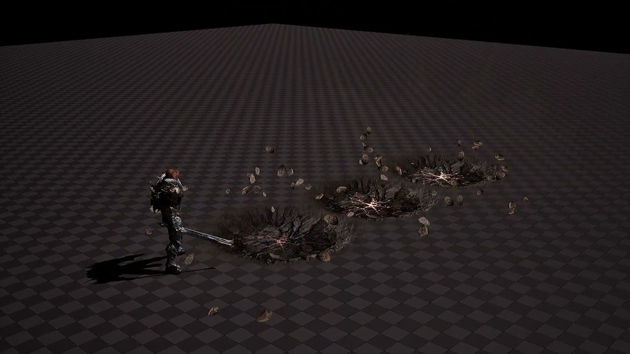 Dirt Explosion VFX preview