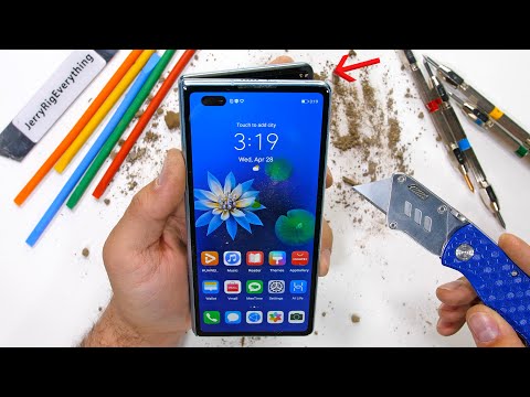 Huawei’s $3,000 folding phone surprisingly survives a brutal torture test