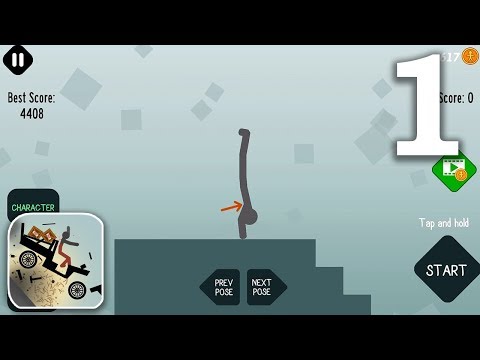 Ragdoll Dismounting Gameplay Walkthrough (Android, iOS) - Part 1 - YouTube