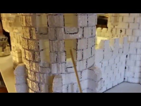 Castle Terrain, Wizard Keep Project WIP 8 - Carved Stonework