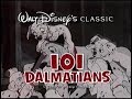 101 Dalmatyńczyków 1961 One Hundred And One Dalmatians Zwiastun VHS