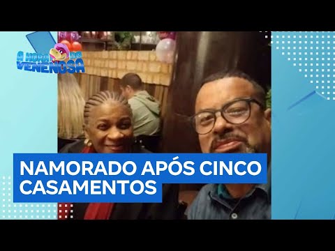 Zezé Motta appears with her 58-year-old boyfriend after 5 marriages.