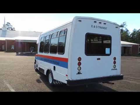 2005 Ford E350 Super Duty Goshen 14 Passenger Handicap Shuttle Bus VN3896