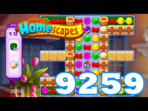 Homescapes Level 9259 HD | 3 - match puzzle game | gameplay | android | ios | GameGo Game