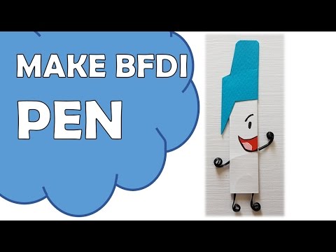 How To Make Pen of Battle For Dream Island BFDI?