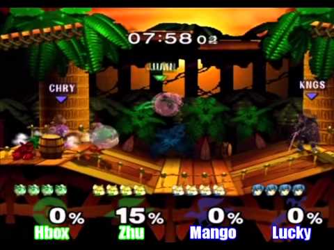DGDTJ: Grand Finals - Mango/Lucky(Blue) vs Hungrybox/Zhu(Green)