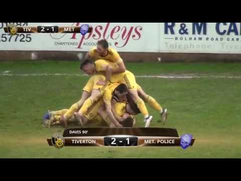Tiverton Town vs Metropolitan Police - Saturday 3rd March 2019 - Premier Division South