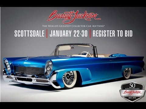 Barrett Jackson 2022 Scottsdale Arizona!