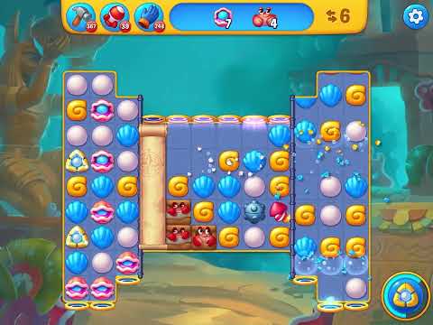 Fishdom level 5934 no boosters フィッシュダム ノーマル [Friend's]