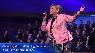 Sandi Patty - Joyful Joyful We Adore Thee (with Lyrics) Live 2018!