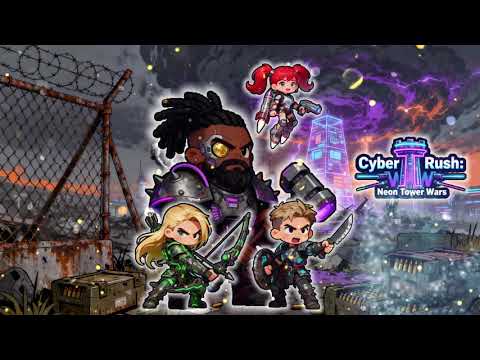 Cyber Rush: Neon Tower Wars