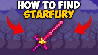 Terarria How To Find Starfury 1.4.4.9 | Terraria Starfury Seed 1.4.4.9