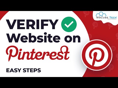 Pinterest Website Verification How to Claim Website on Pinterest | Pinterest Tutorial 2021