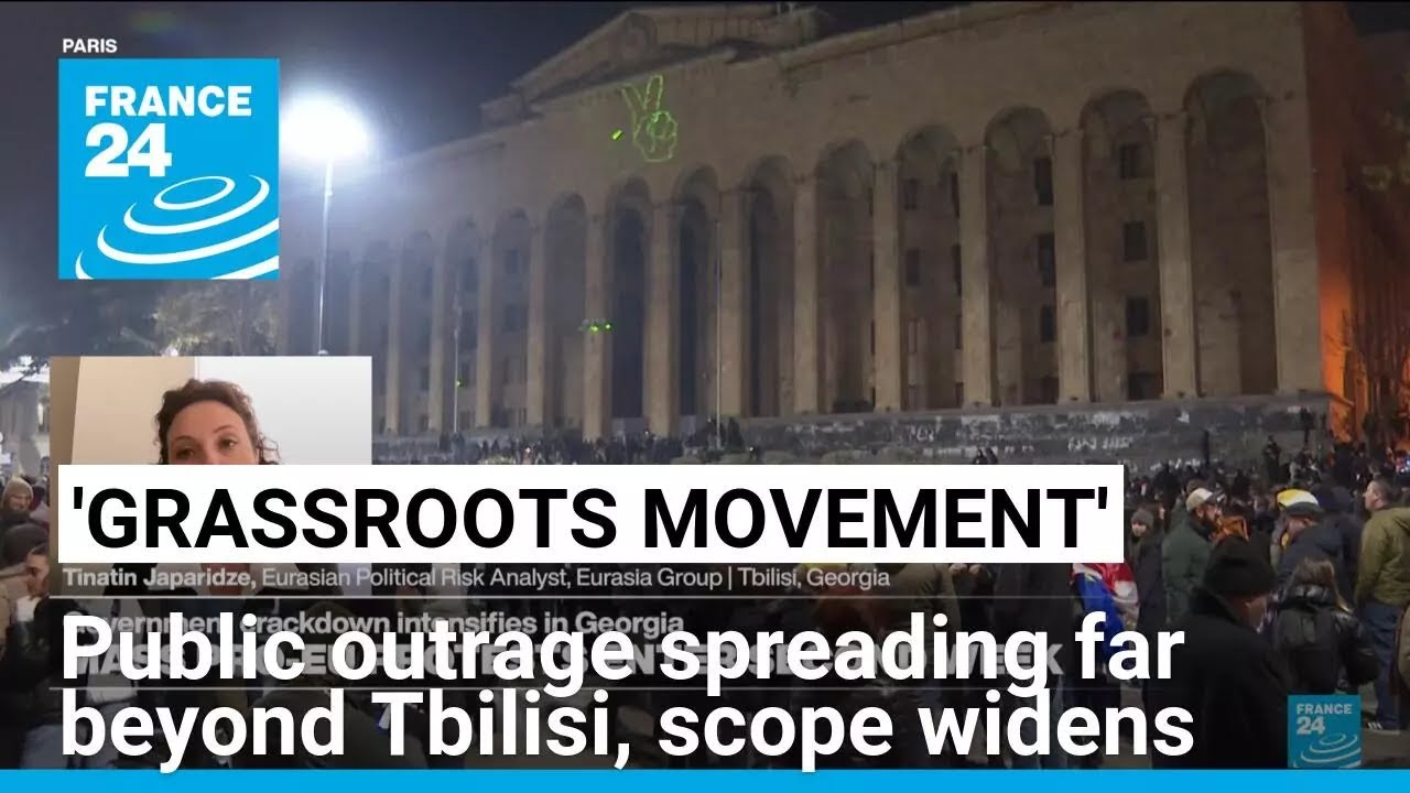 'Public outrage' against government growing beyond Georgia's EU path, analyst says • FRANCE 24