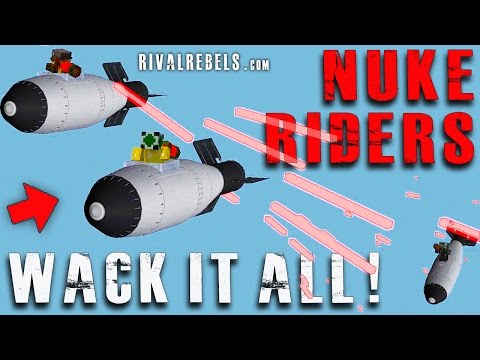 Rodol Phito - Flying Nuke battle! Minecraft modded server
